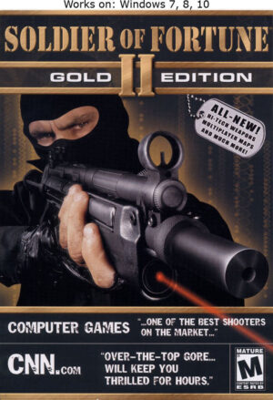 Soldier Of Fortune II Gold Edition PC Game USED