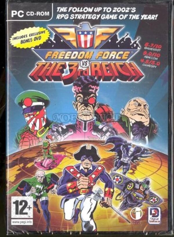 Freedom Force vs. the Third Reich (C.G.M) PC Game USED