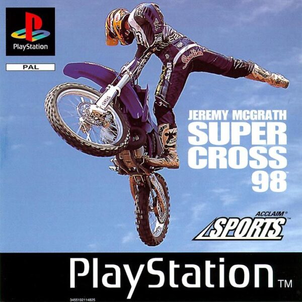 Jeremy McGrath Supercross '98 PlayStation PS1 USED