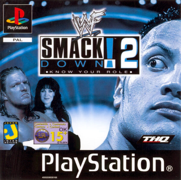 Smackdown! 2 - Know Your Role PlayStation PS1 USED