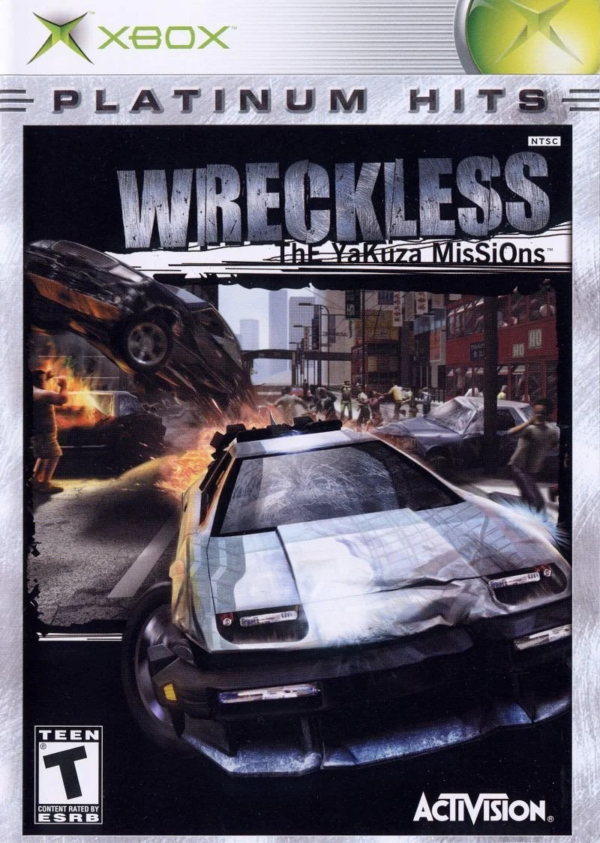 Wreckless The Yakuza Missions Platinum Hits (NTSC) XBOX USED