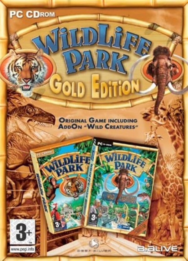 Wildlife Park Gold Edition PC Game USED