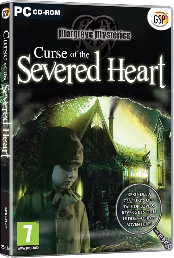 Margrave Mysteries The Curse of the Severed Heart PC Game USED