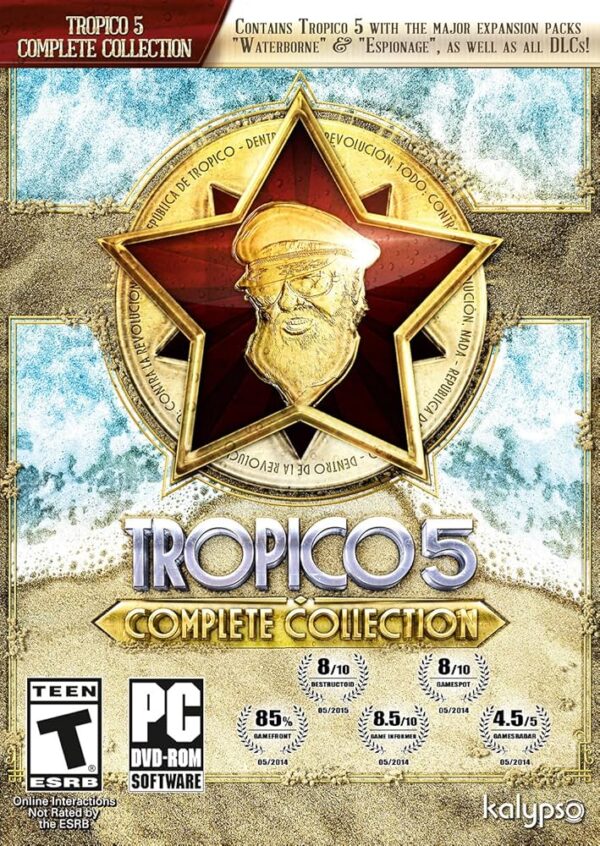 Tropico 5 Complete Collection PC Game USED