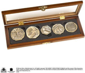 The Noble Collection Hobbit: Dwarven Treasure Coin Set Ρεπλίκα σε Κλίμακα 1:1