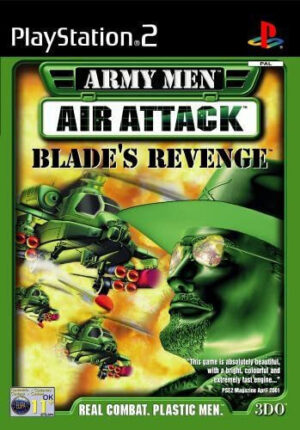 Army Men Air Attack Blade's Revenge PS2 Game (Used) NO MANUAL