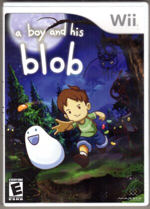 A Boy and His Blob Wii USED NO MANUAL