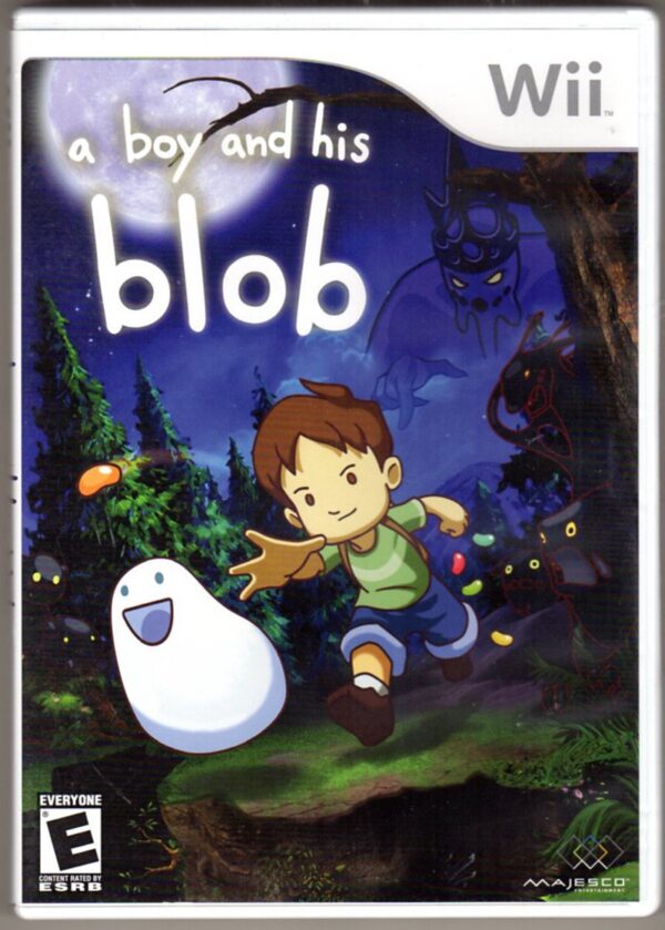 A Boy and His Blob Wii USED NO MANUAL