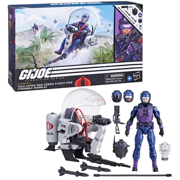 G.I. Joe Classified Series Tele-Viper & Cobra Flight Pod - Trubble Bubble - 79