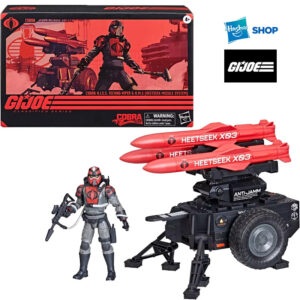 Hasbro G.I. Joe Classified Series #111, Cobra H.I.S.S. Techno-Viper & H.M.S. (HEETSEEK MISSILE SYSTEM)