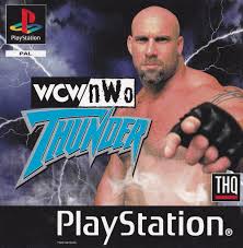 WCW/NWO Thunder PS1 PlayStation USED NO MANUAL