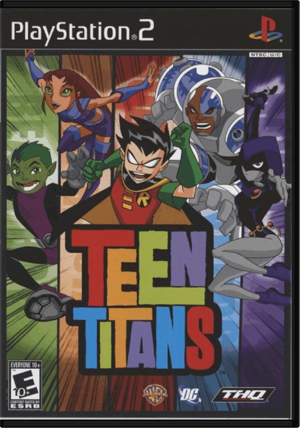 Teen Titans NTSC PS2 USED NO MANUAL