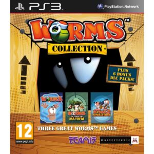 Worms Collection PS3 Game (Used) DISC ONLY