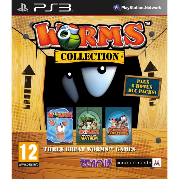 Worms Collection PS3 Game (Used) DISC ONLY