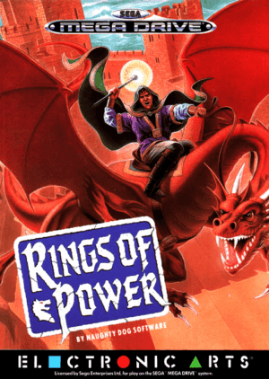 MEGA DRIVE RINGS OF POWER USED NO MANUAL