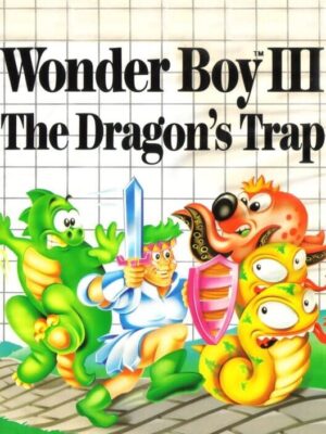 SEGA MASTER SYSTEM Wonder Boy III: The Dragon's Trap USED