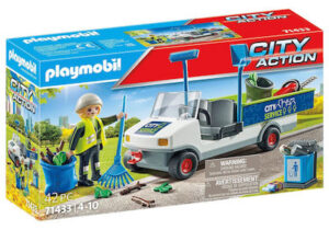 Playmobil City Action Ηλεκτρικό Όχημα Οδοκαθαριστή για 4-10 ετών 71433