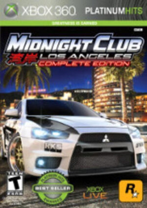Midnight Club Los Angeles Complete Edition XBOX 360 USED DISC ONLY