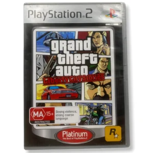 Grand Theft Auto Liberty City Stories PLATINUM PS2 USED NO MANUAL