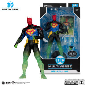 DC Multiverse - Action Figure - Batman/Superman Fusion (Batman/Superman: World's Finest) McFarlane Platinum Edition