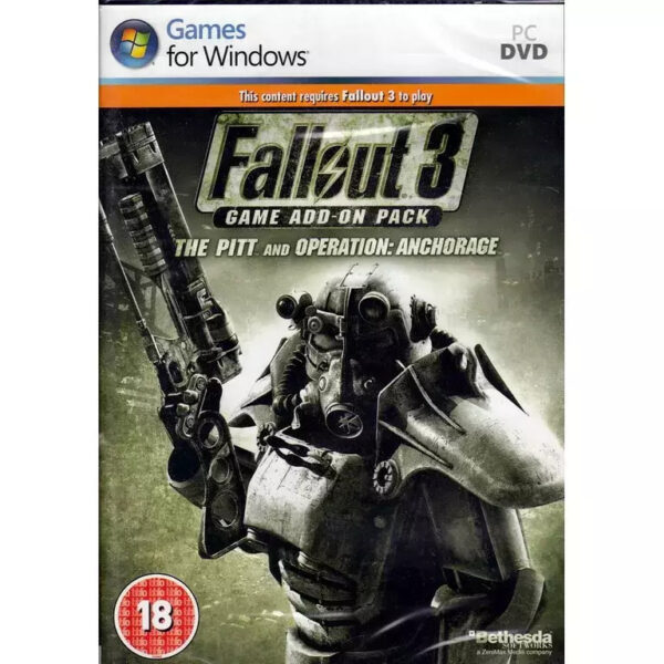 Fallout 3 Game Add-On Pack - The Pitt and Operation: Anchorage PC USED
