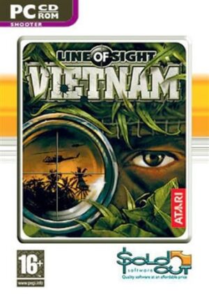Line of Sight - Vietnam PC Game USED