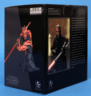 Gentle Giant Star Wars Darth Maul Mini Bust 1/6 2011 PGE