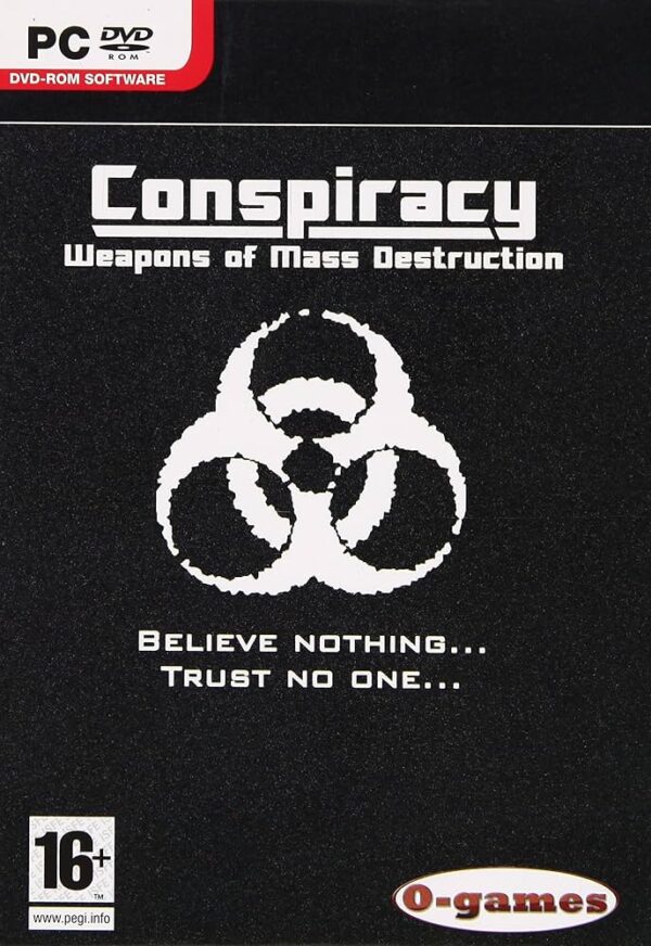 Conspiracy: Weapons of Mass Destruction PC Game USED
