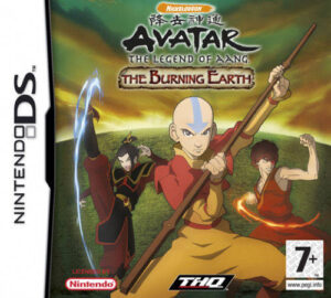 Avatar The Legend Of Aang: The Burning Earth DS USED German Version