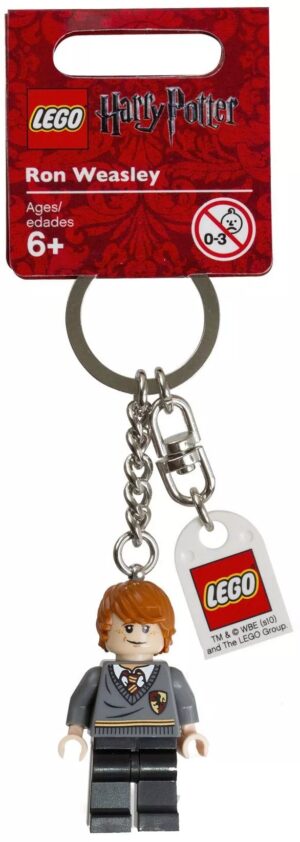 LEGO Harry Potter Ron Weasley Minifigure Keychain 852955