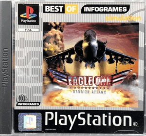 Eagle One: Harrier Attack (Best Of Infogrames) PS1 PlayStation USED