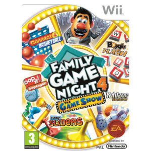 Hasbro Family Game Night 4 The Game Show Wii USED