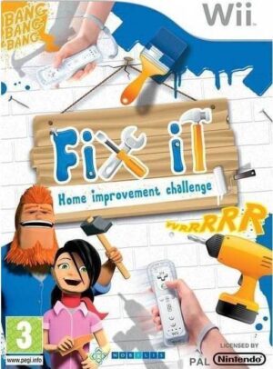 Fix It: Home Improvement Challenge Wii USED