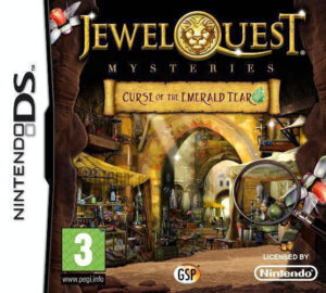 Jewel Quest Mysteries Curse of the Emerald Tear DS USED
