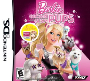 Barbie Groom and Glam Pups DS USED
