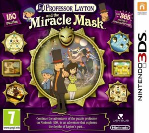 Professor Layton and the Miracle Mask 3DS USED