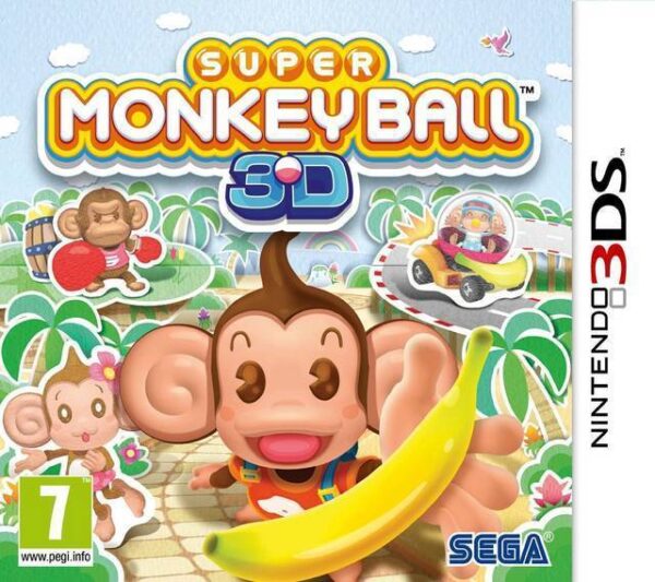 Super Monkey Ball 3DS USED