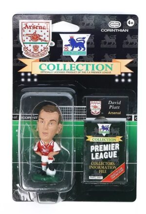 CORINTHIAN HEADLINERS 1995 DAVID PLATT ARSENAL PL122 FOOTBALL FIGURE