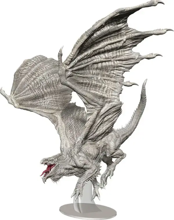 D&D Icons of the Realms Adult White Dragon Premium Figure