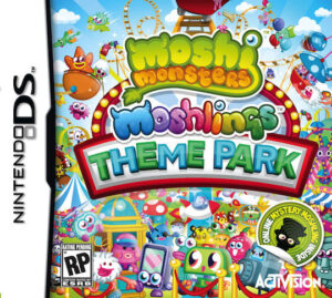 Moshi Monsters Moshlings Theme Park DS USED