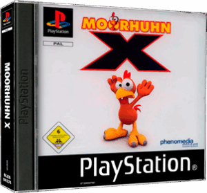 Crazy Chicken X (Moorhuhn X, German Version) PlayStation PS1 USED