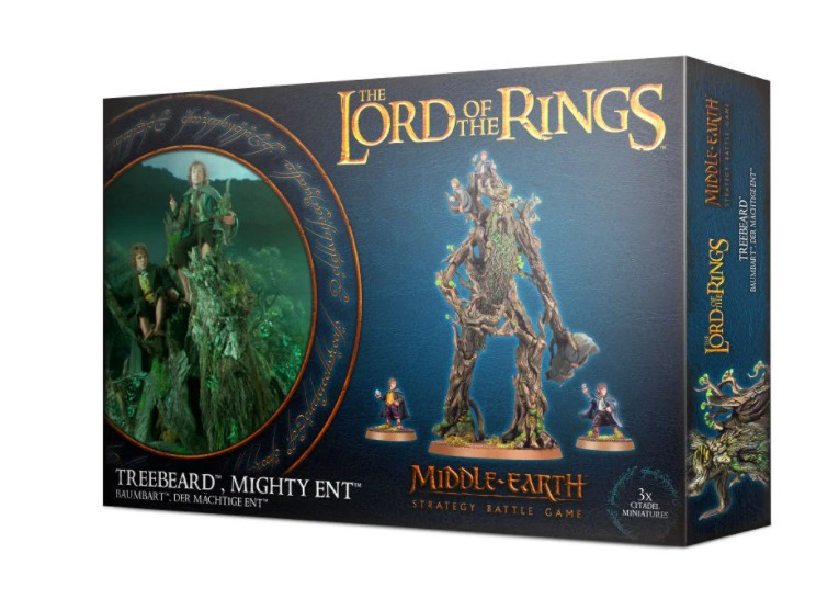 Games Workshop Warhammer Middle-Earth Strategy Battle Game - Treebeard, Mighty Ent Unpainted Figures 99121499046