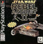 Star Wars - Rebel Assault II - The Hidden Empire PlayStation PS1 USED NO MANUAL