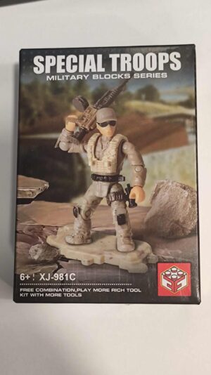 Special Troops Military Blocks Series XJ-981C Action Figure +6