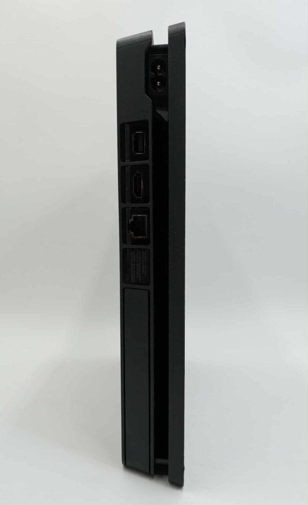 SONY PLAYSTATION 4 PS4 SLIM CONSOLE BLACK & CONTROLLER USED - Image 4