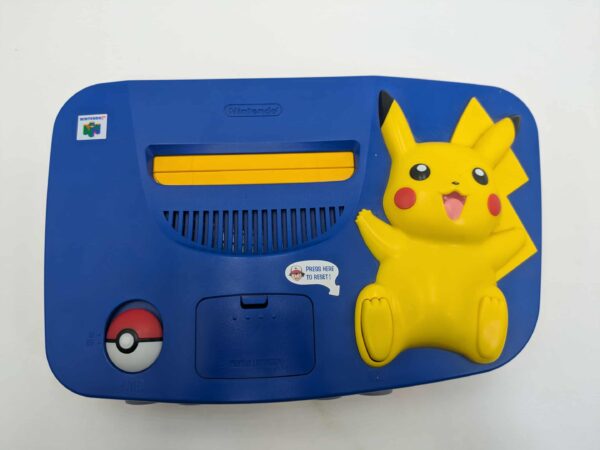 Pokemon Pikachu Edition Nintendo N64 With CONTROLLER USED - Image 8