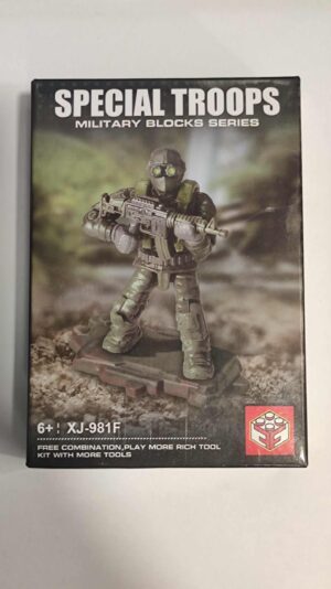 Special Troops Military Blocks Series XJ-981F Action Figure +6