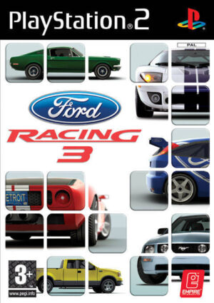 Ford Racing 3 PS2 USED NO MANUAL