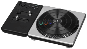 DJ Hero Wireless Turntable / Mixing Board  Controller for PS2 & PS3 USED