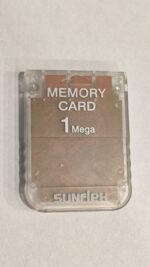 PlayStation 1 Sunflex 1 Mega Memory card – White– USED Loose